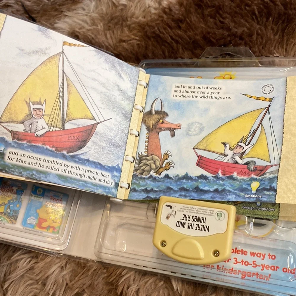 LeapFrog LittleTouch Where the Wild Things Are Book Audio Insert Case